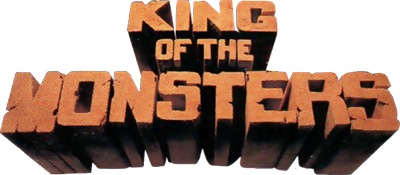 King of the Monsters logo for Sega Genesis